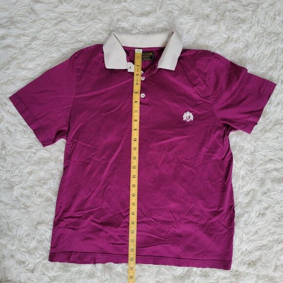 William Hunt Savile Row Polo Tee - Size Medium - Picture 6 of 11